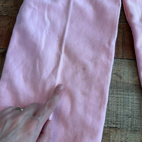 Vintage Property Of Women's Pink Straight Leg Drawstring Pants -24 - Picture 9 of 13